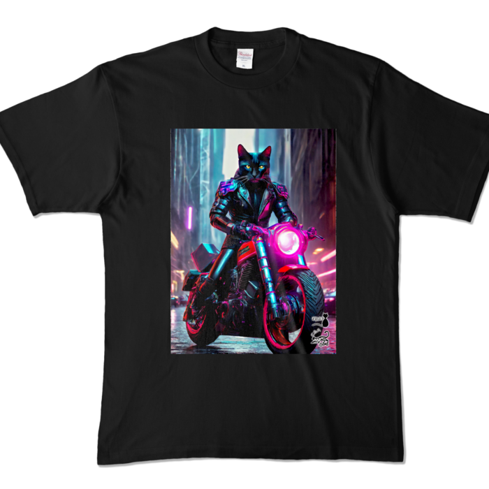 カラーTシャツ - XL - ブラック (濃色)