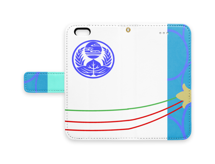 手帳型iPhoneケース - iPhone 6 / 6s - ストラップ穴 あり