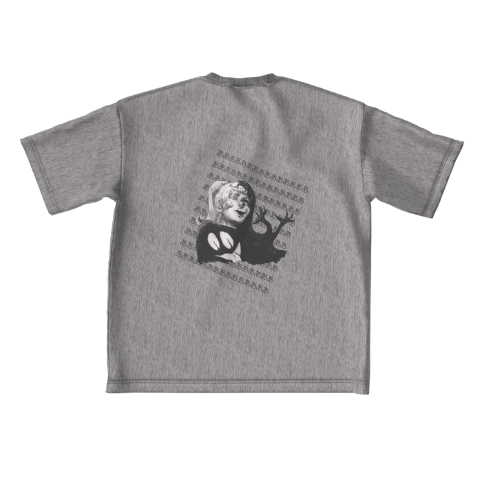 ビッグシルエットTシャツ - L - 背面