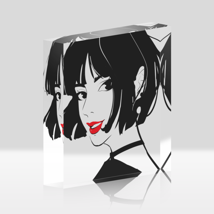 アクリルブロック - 100x100mm(6)