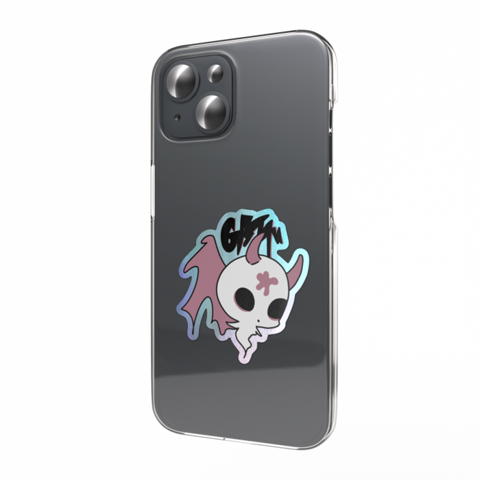 オーロラスマホステッカー - 縦