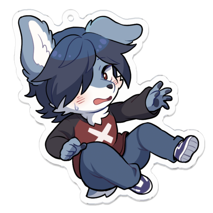 アクリルキーホルダー - 70 x 70 (mm)