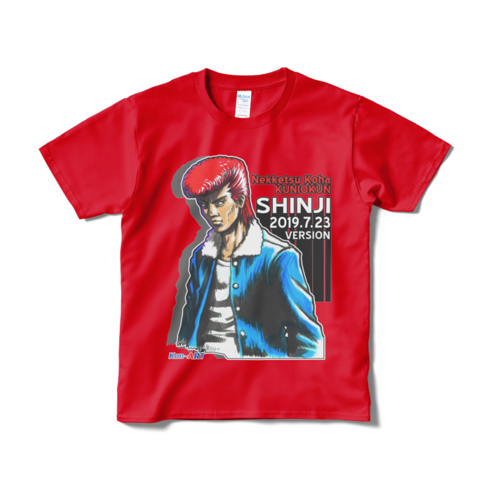 Tシャツ(短納期) - S - レッド
