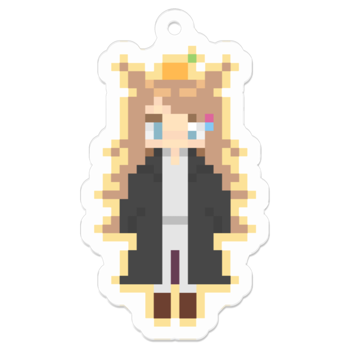 アクリルキーホルダー（コーティング） - 50 x 50 (mm)