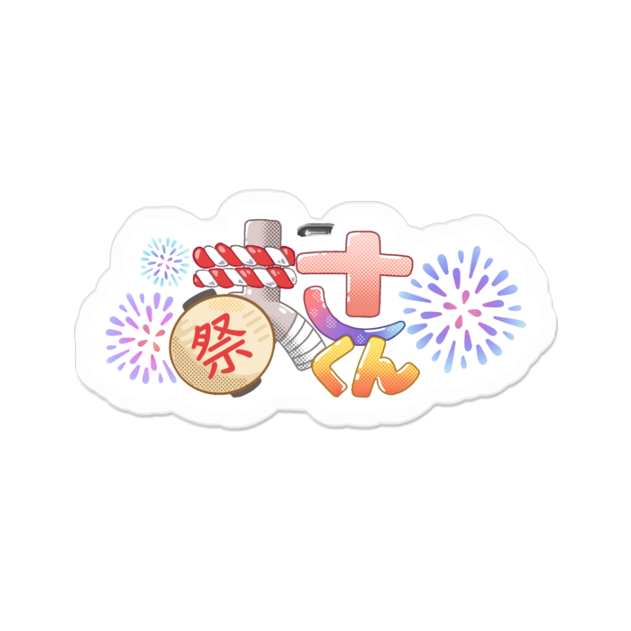 アクリルバッジ - 70 x 70 (mm)