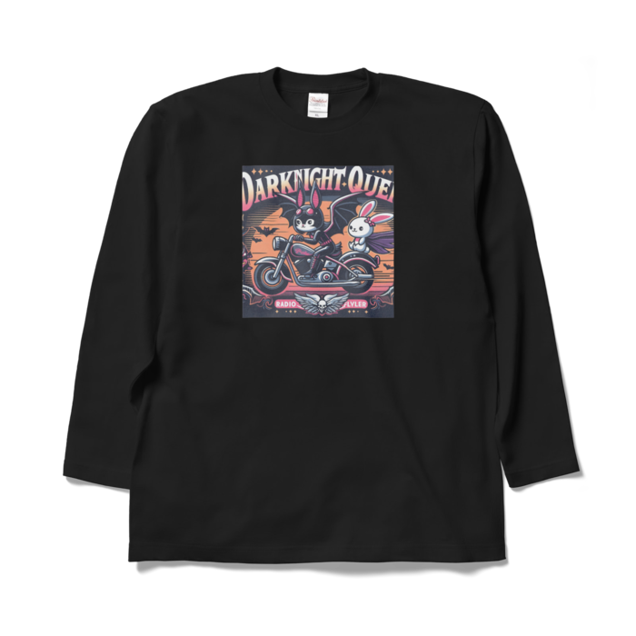 ロングスリーブTシャツ - XL - ブラック