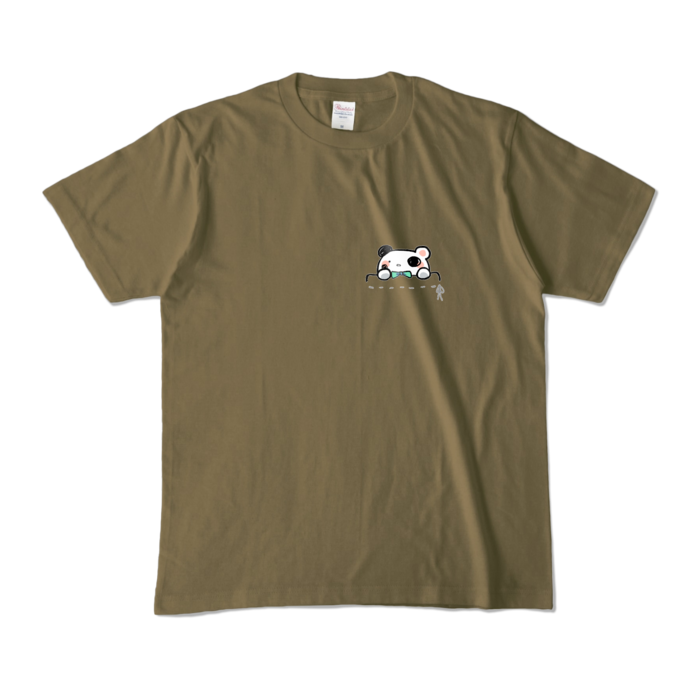 カラーTシャツ - M - オリーブ (濃色)