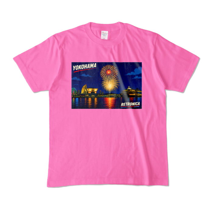 カラーTシャツ - M - ピンク (濃色)