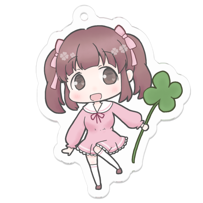 アクリルキーホルダー - 50 x 50 (mm)