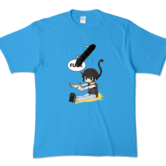 カラーTシャツ - XL - ターコイズ (濃色)