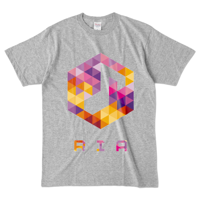 カラーTシャツ - L - 杢グレー (濃色)