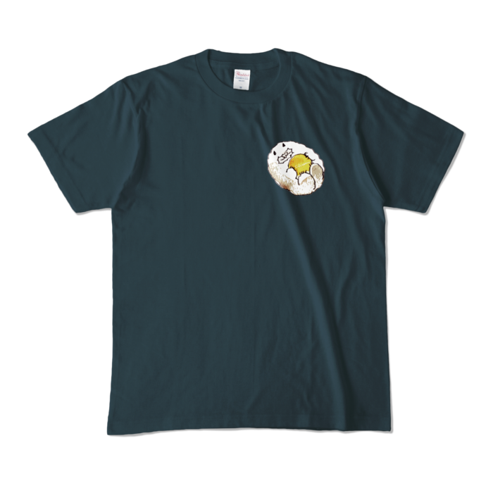 カラーTシャツ - M - デニム (濃色)