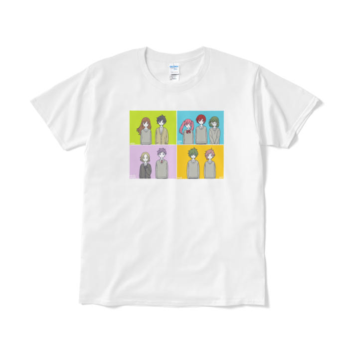 4コマ / Tシャツ - L - ホワイト