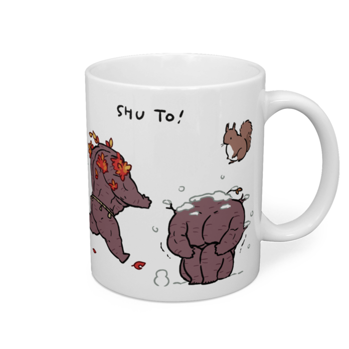 マグカップ - 直径 8 cm / 高さ 9.5 cm