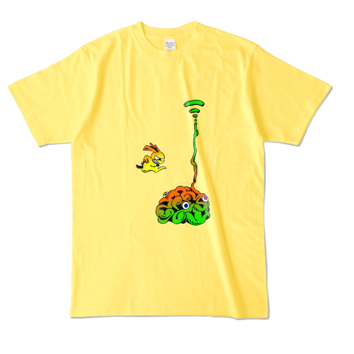 カラーTシャツ - L - イエロー (濃色)(5)