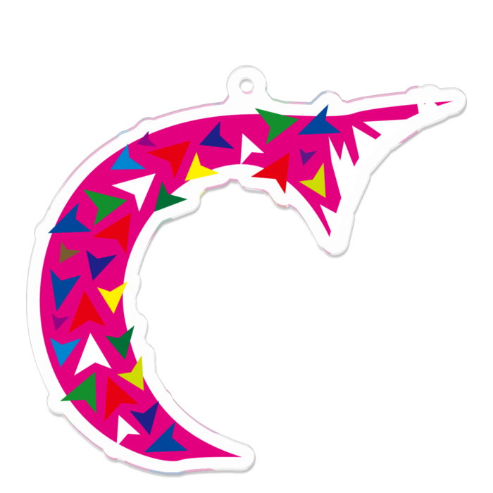 アクリルキーホルダー - 70 x 70 (mm)