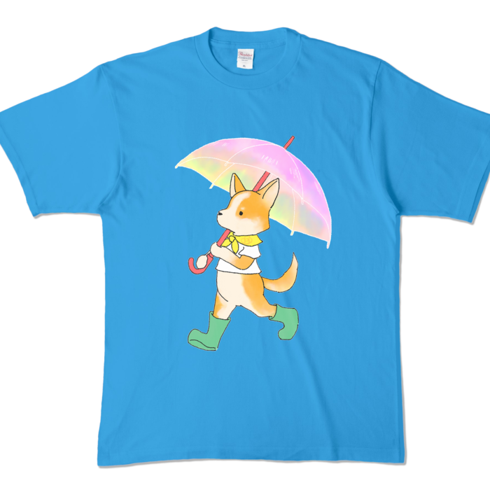 カラーTシャツ - XL - ターコイズ (濃色)