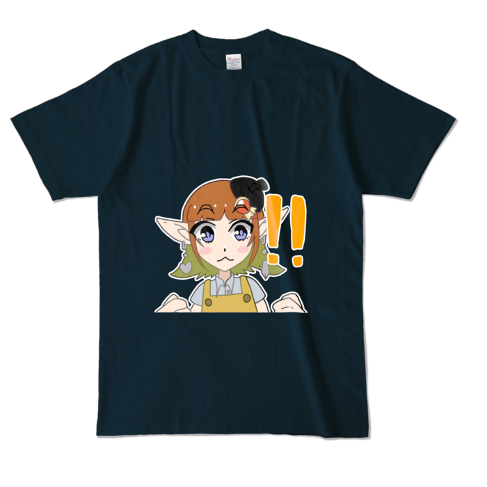 カラーTシャツ - L - ネイビー (濃色)