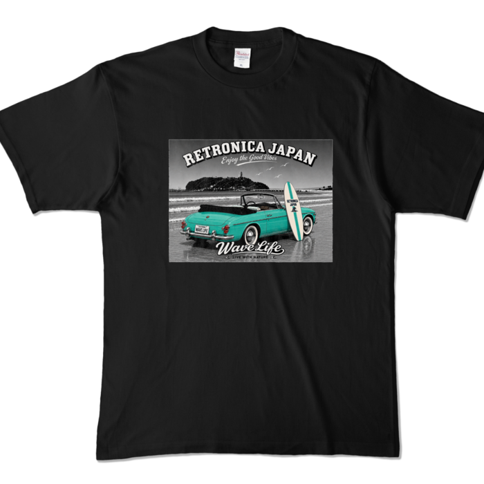 カラーTシャツ - XL - ブラック (濃色)