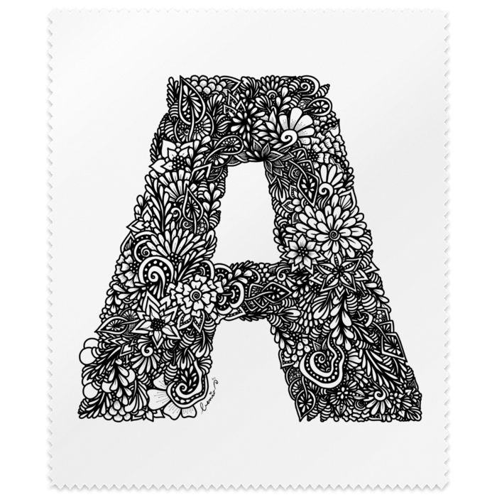 「A」メガネ拭き