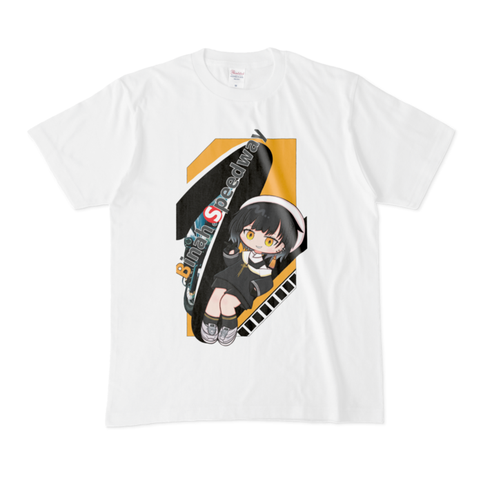 イラストTシャツ - M - 白