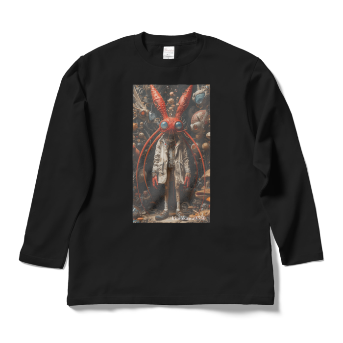 ロングスリーブTシャツ - L - ブラック