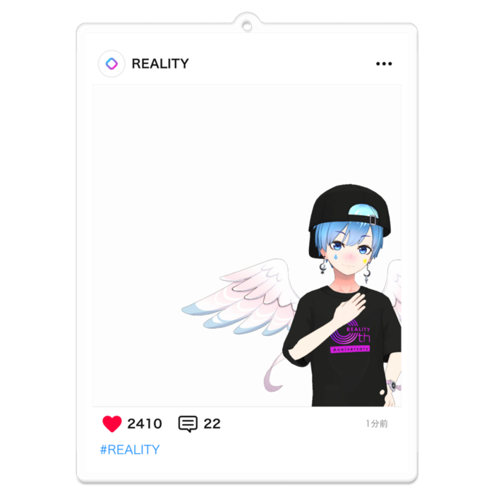 アクリルキーホルダー - 100 x 100 (mm)