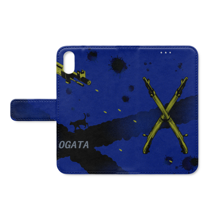 手帳型iPhoneケース - iPhone XS / X - ストラップ穴 なし