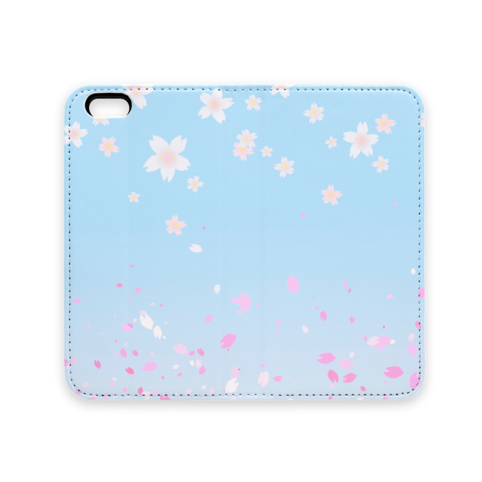 手帳型iPhoneケース(ベルトなし) - iPhone 6 / 6s - ストラップ穴 なし