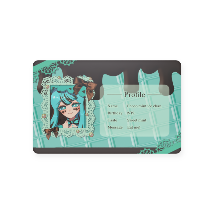 プラスチックカード - 会員証（85.6 × 54mm）