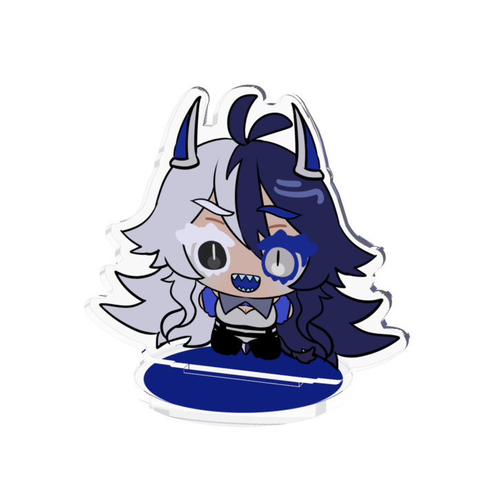 藍娥ランガ(大) - 70x70mm