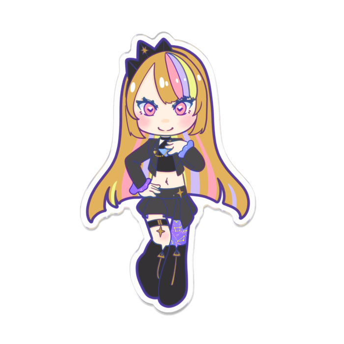 アクリルバッジ - 100 x 100 (mm)