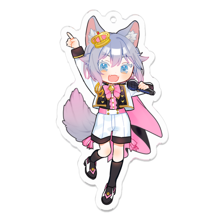 める アクリルキーホルダー