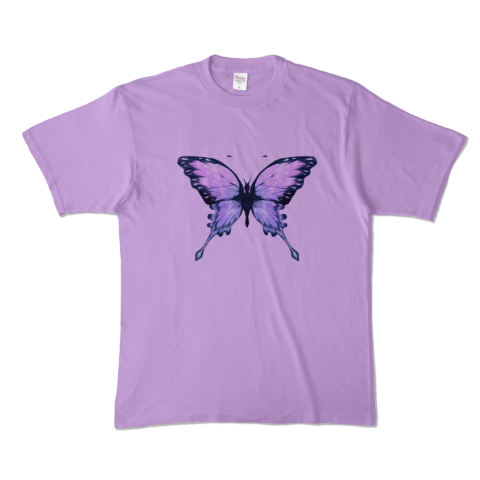 カラーTシャツ - XL - ライトパープル (淡色)