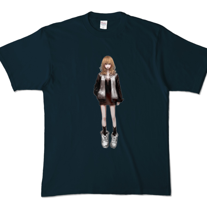 カラーTシャツ - XL - ネイビー (濃色)