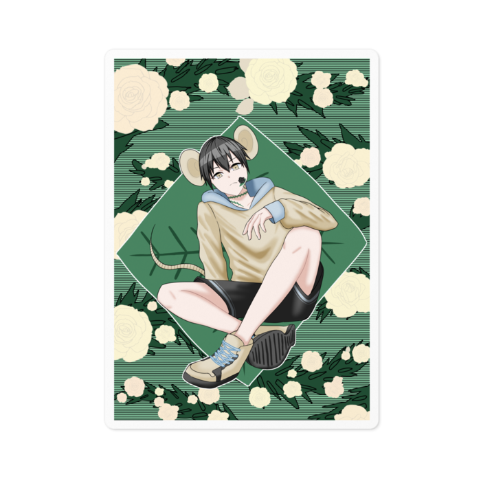 ステッカー - 100 x 100 (mm)