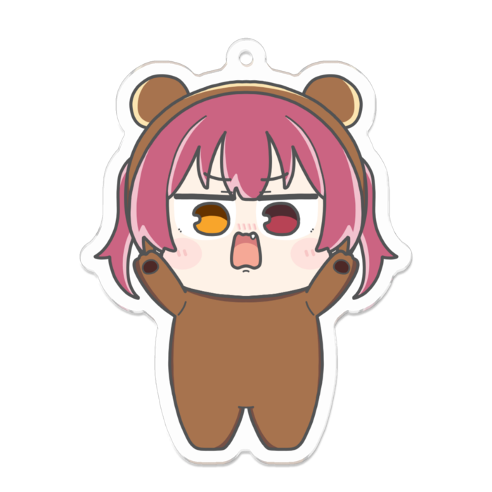 アクリルキーホルダー - 70 x 70 (mm)