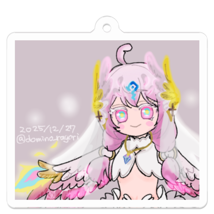 アクリルキーホルダー - 50 x 50 (mm)(4)