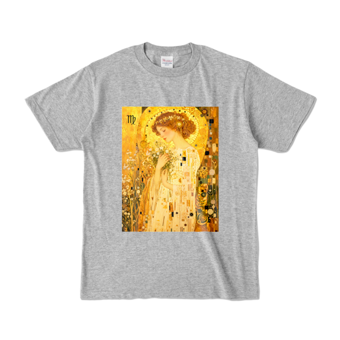 カラーTシャツ - S - 杢グレー (濃色)