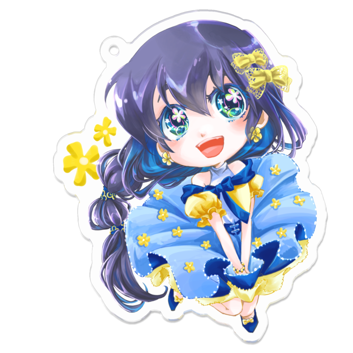 アクリルキーホルダー - 70 x 70 (mm)