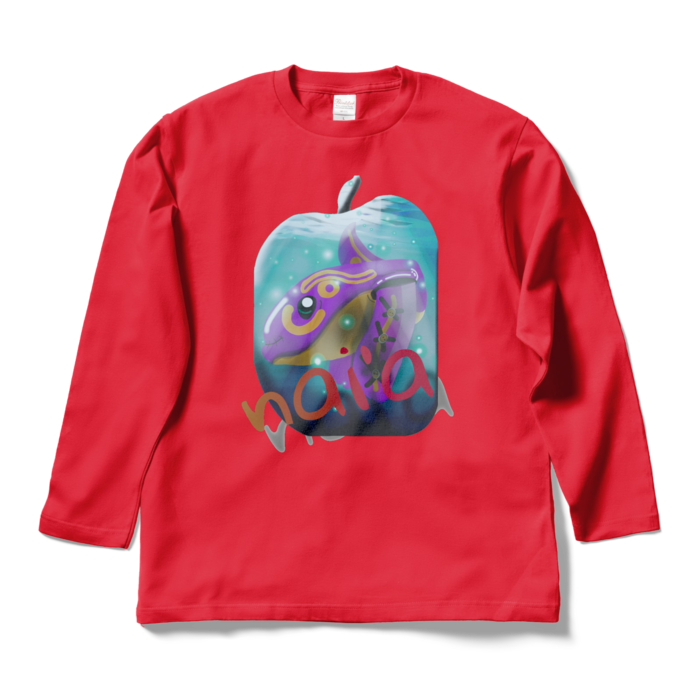 ロングスリーブTシャツ - L - レッド