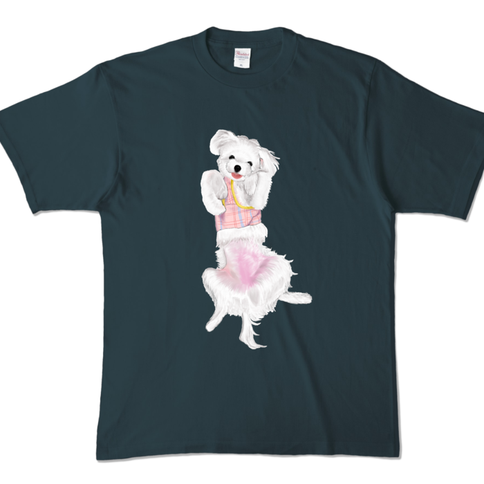 カラーTシャツ - XL - デニム (濃色)
