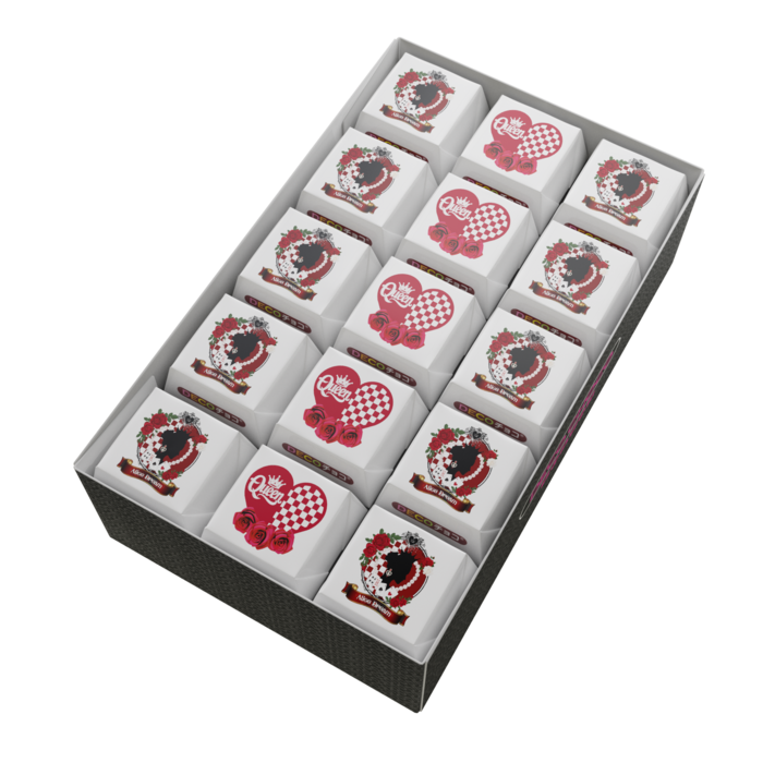 G：ハートの女王とハート柄（45個）