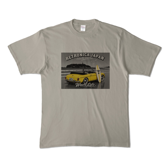 カラーTシャツ - XL - シルバーグレー (淡色)
