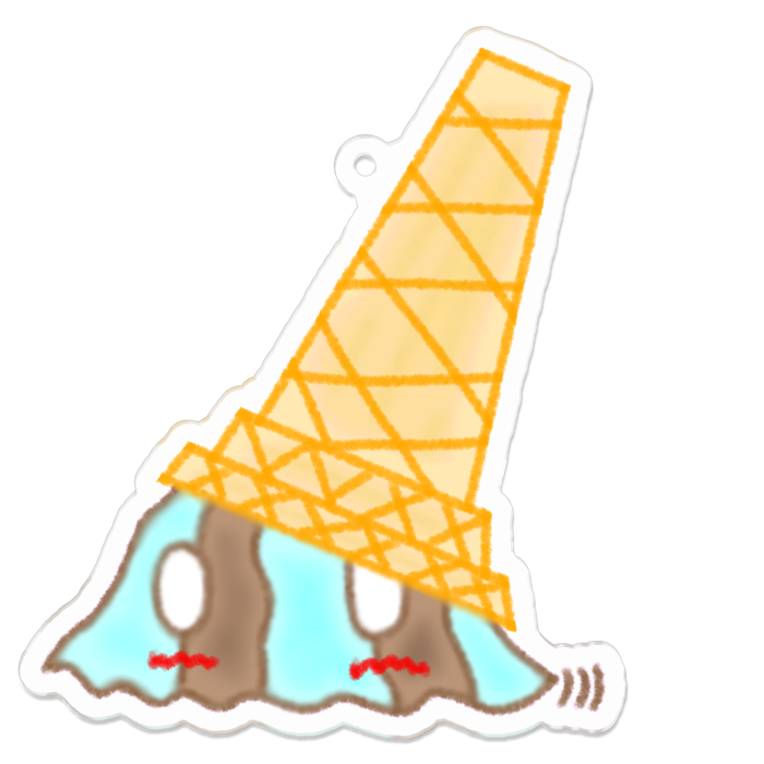 アクリルキーホルダー - 70 x 70 (mm)