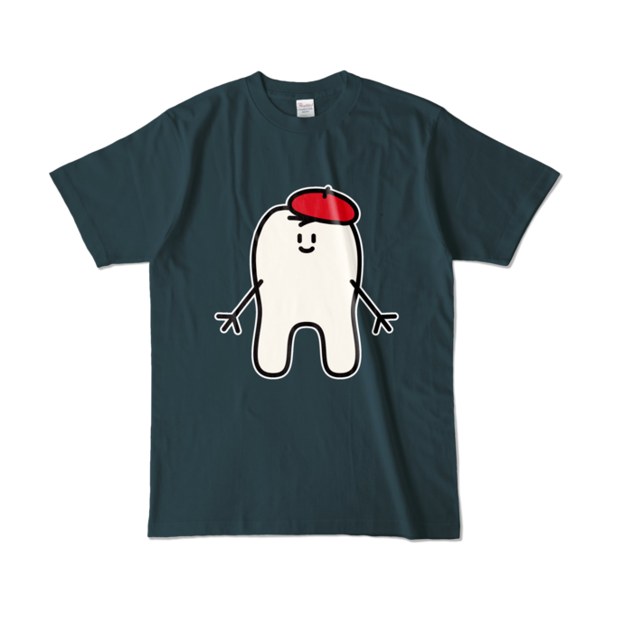 カラーTシャツ - L - デニム (濃色)