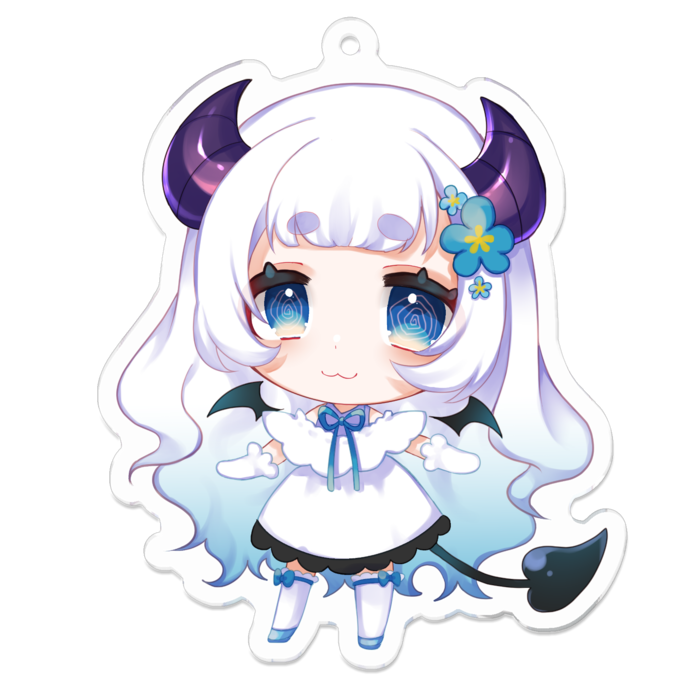 アクリルキーホルダー - 70 x 70 (mm)