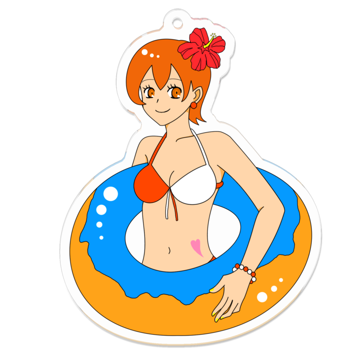 アクリルキーホルダー - 70 x 70 (mm)