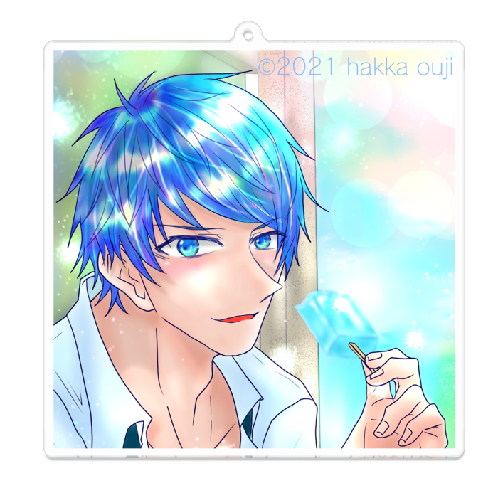 アクリルキーホルダー - 100 x 100 (mm)