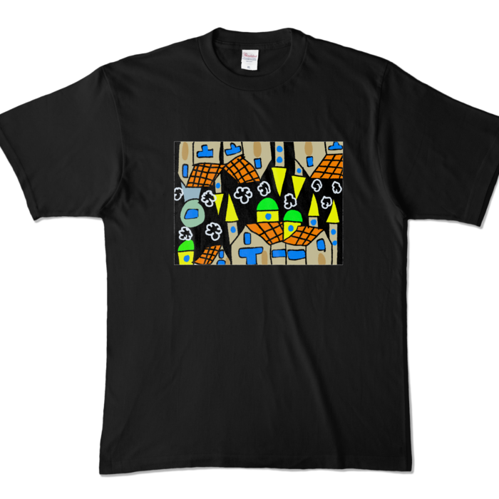 カラーTシャツ - XL - ブラック (濃色)